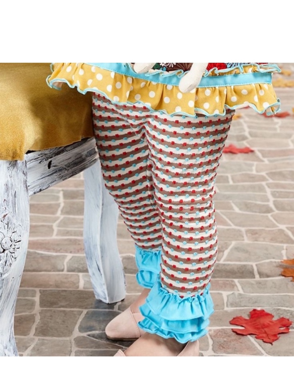 Matilda Jane Swiss dots and ruffles pants
